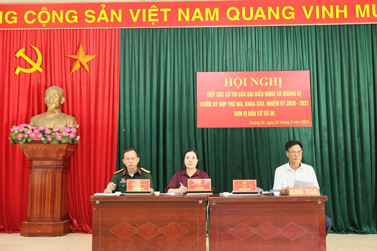 Xã Quảng Bị hoàn thành tiếp xúc cử tri trước kỳ họp thường lệ giữa năm 2026- Ảnh 7.