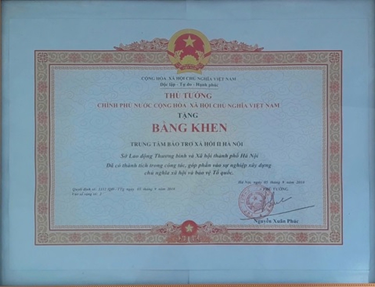 Trung tâm Bảo trợ xã hội 2 Hà Nội - 47 năm xây dựng, trưởng thành và phát triển- Ảnh 3.