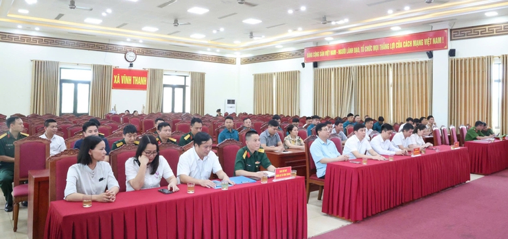 XÃ VĨNH THANH TRIỂN KHAI NHIỆM VỤ QUỐC PHÒNG 6 THÁNG CUỐI NĂM 2026 VÀ TỔNG KẾT THI HÀNH CÁC LUẬT VỀ QUỐC PHÒNG, AN NINH- Ảnh 2.