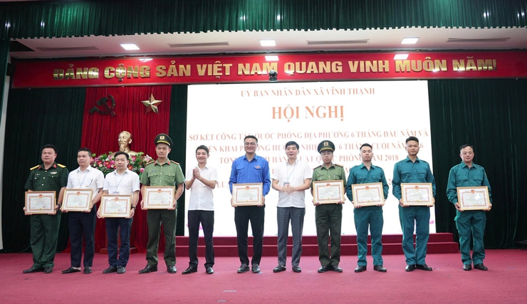 XÃ VĨNH THANH TRIỂN KHAI NHIỆM VỤ QUỐC PHÒNG 6 THÁNG CUỐI NĂM 2026 VÀ TỔNG KẾT THI HÀNH CÁC LUẬT VỀ QUỐC PHÒNG, AN NINH- Ảnh 6.