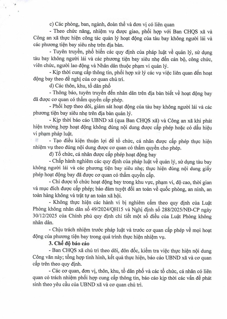 THÔNG BÁO CẤP PHÉP BAY CHO PHƯƠNG TIỆN BAY KHÔNG NGƯỜI LÁI- Ảnh 3.
