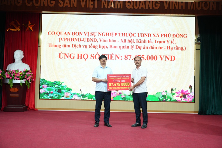 Xã Phù Đổng tổ chức hội nghị Tổng kết công tác quản lý, tổ chức lễ hội và phát động ủng hộ quỹ Đền ơn đáp nghĩa năm 2026- Ảnh 10.