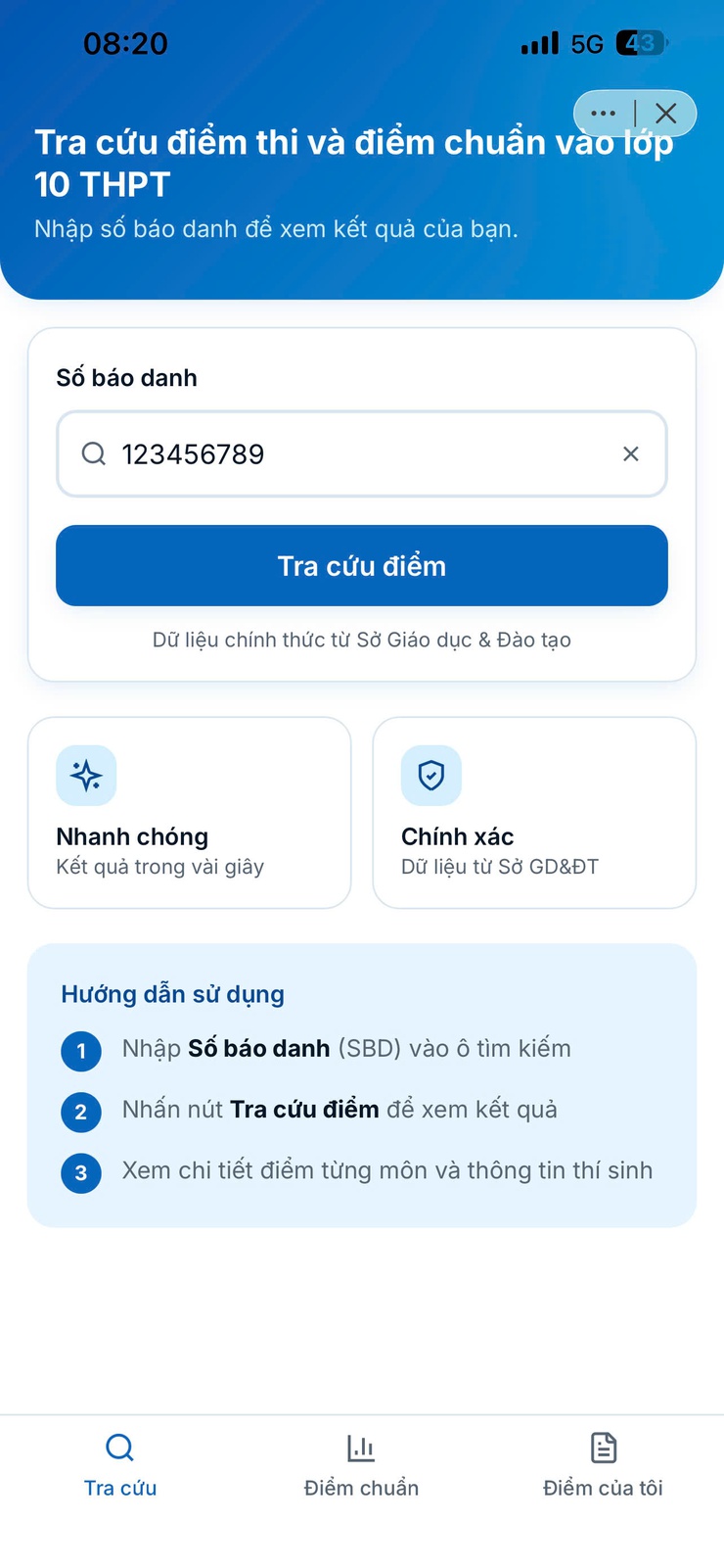 iHanoi ra mắt tính năng tra cứu điểm thi lớp 10 THPT, tự động thông báo khi có kết quả

- Ảnh 2.