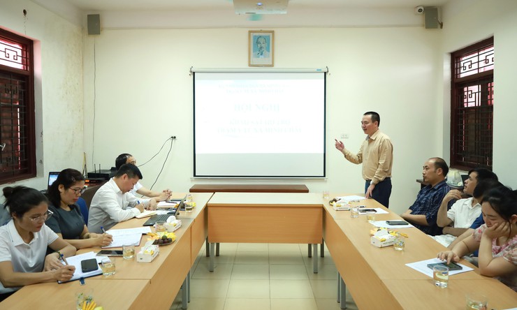 Bệnh viện Đa khoa Sơn Tây khảo sát, trao đổi nội dung hỗ trợ Trạm Y tế xã Minh Châu theo mô hình 3S- Ảnh 4.