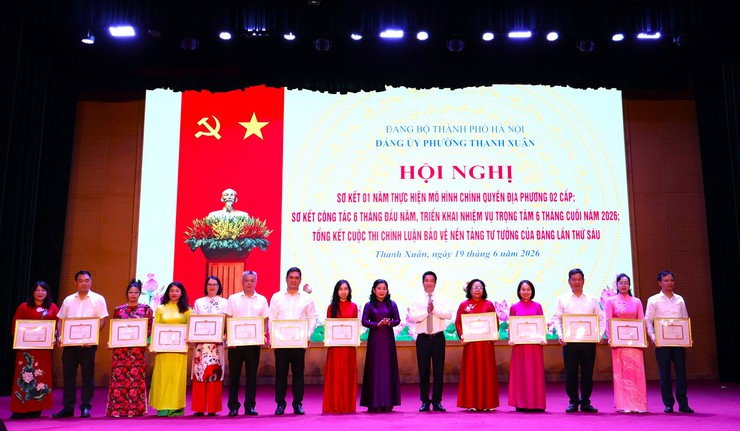 Phường Thanh Xuân - Điểm sáng đột phá sau 01 năm vận hành mô hình chính quyền địa phương 02 cấp- Ảnh 4.