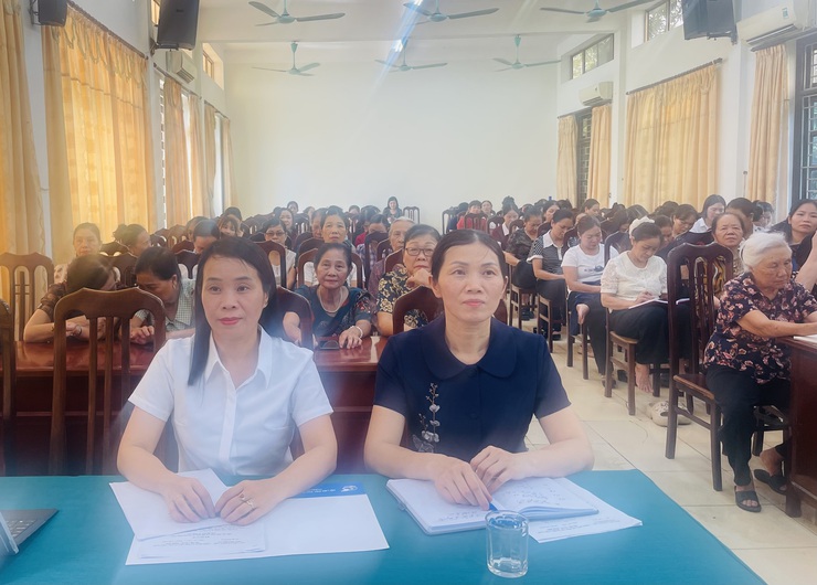 Hội LHPN xã Phúc Lộc sơ kết công tác hội 6 tháng đầu năm 2026- Ảnh 1.