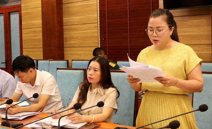 Các ban HĐND xã Mỹ Đức thẩm tra các báo cáo, tờ trình trình Kỳ họp thứ 2- Ảnh 4.