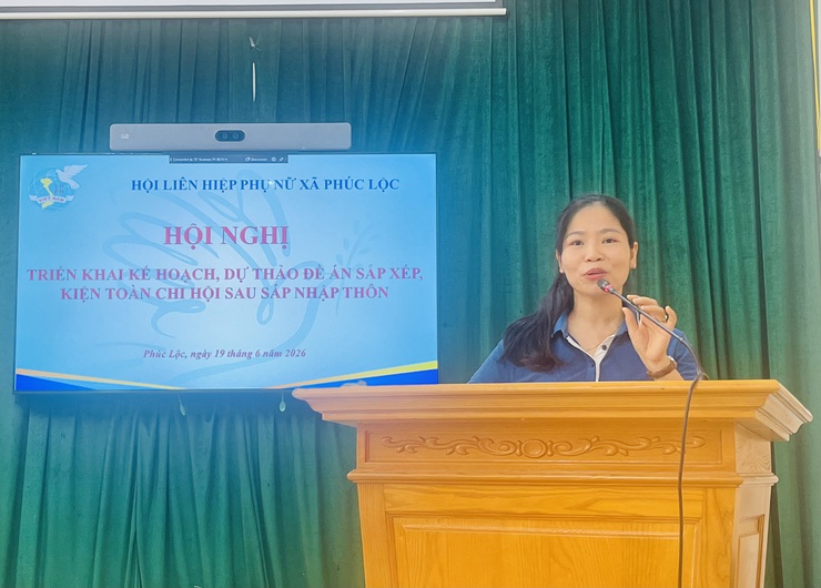 Hội LHPN xã Phúc Lộc sơ kết công tác hội 6 tháng đầu năm 2026- Ảnh 6.