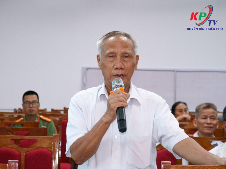 Tổ đại biểu số 7 HĐND xã Kiều Phú đã tổ chức hội nghị tiếp xúc cử tri trước kỳ họp thường kỳ giữa năm 2026.- Ảnh 6.
