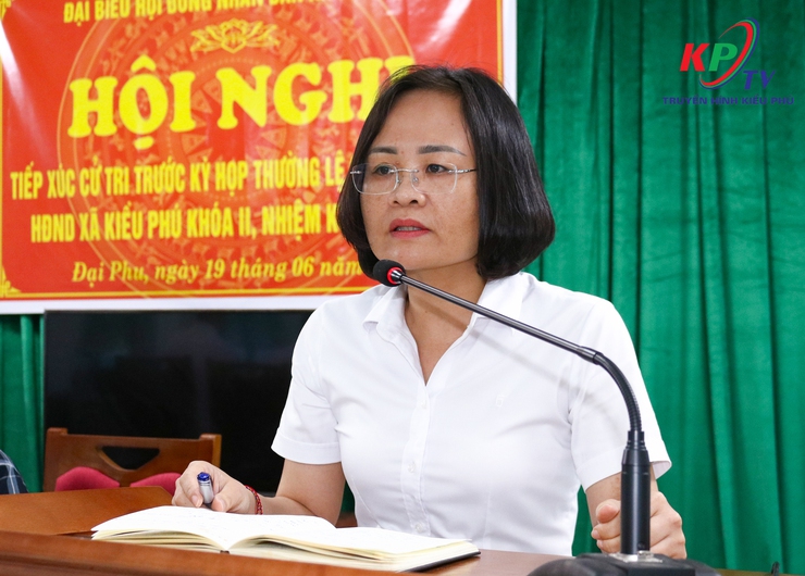 Tổ đại biểu số 7 HĐND xã Kiều Phú đã tổ chức hội nghị tiếp xúc cử tri trước kỳ họp thường kỳ giữa năm 2026.- Ảnh 9.