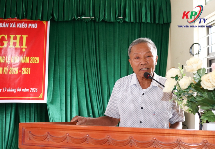 Tổ đại biểu số 2 HĐND xã Kiều Phú tiếp xúc với cử tri trước kỳ họp thường lệ giữa năm 2026- Ảnh 8.