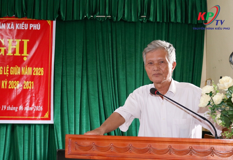 Tổ đại biểu số 2 HĐND xã Kiều Phú tiếp xúc với cử tri trước kỳ họp thường lệ giữa năm 2026- Ảnh 5.