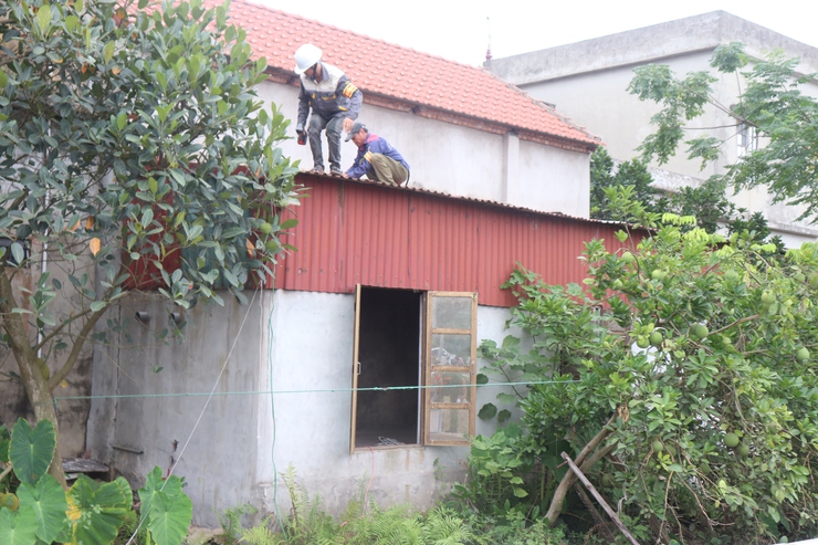 Phú Xuyên thực hiện cưỡng chế thu hồi đất, bảo đảm tiến độ dự án hạ tầng tại thôn Phong Triều- Ảnh 9.