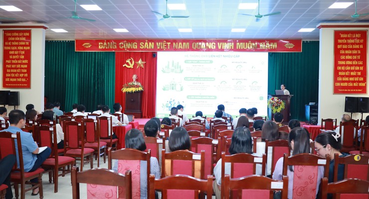 Xã Minh Châu tập huấn triển khai hệ thống quản trị OKR/KPI trên nền tảng Hanoiword- Ảnh 5.