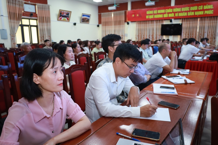 Xã Minh Châu tập huấn triển khai hệ thống quản trị OKR/KPI trên nền tảng Hanoiword- Ảnh 4.