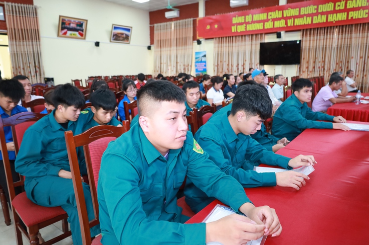 Xã Minh Châu tập huấn nâng cao năng lực cho lực lượng xung kích phòng, chống thiên tai năm 2026- Ảnh 5.