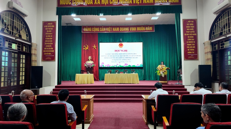 Tổ đại biểu số 6 HĐND xã Dương Hoà tiếp xúc cử tri trước kỳ họp thứ 3 HĐND xã khoá II, nhiệm kỳ 2026-2031- Ảnh 1.