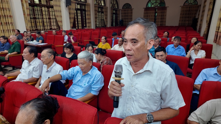 Tổ đại biểu số 6 HĐND xã Dương Hoà tiếp xúc cử tri trước kỳ họp thứ 3 HĐND xã khoá II, nhiệm kỳ 2026-2031- Ảnh 5.