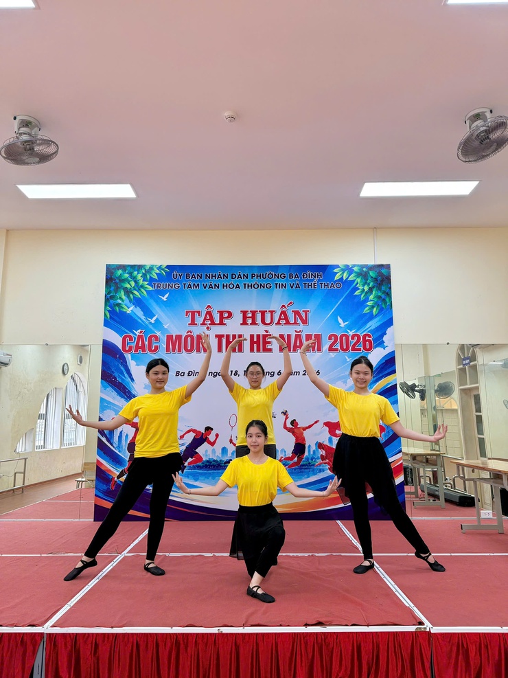 Phường Ba Đình: Tổ chức tập huấn các môn thi hè cho thiếu nhi năm 2026- Ảnh 2.