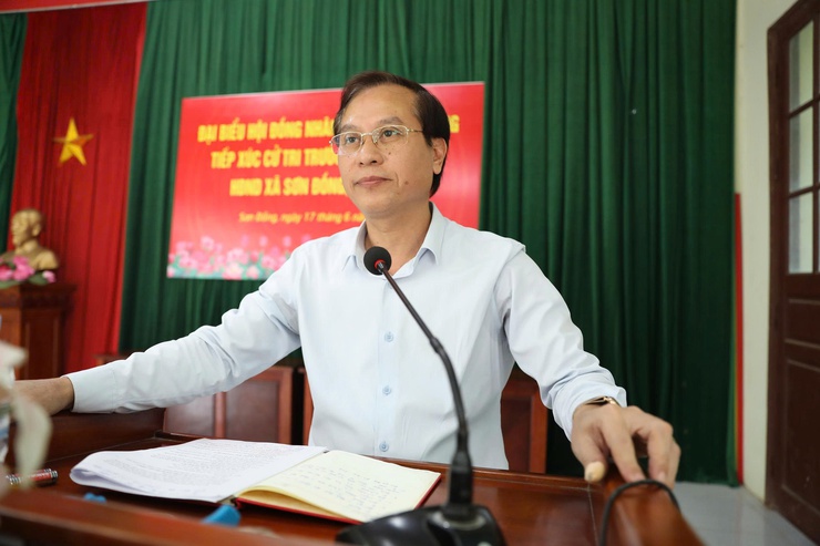 Đại biểu HĐND xã Sơn Đồng tiếp xúc cử tri trước kỳ họp thứ 3 HĐND khóa XXI nhiệm kỳ 2026 - 2031- Ảnh 12.