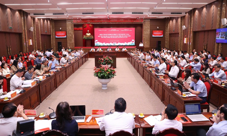 Xã Minh Châu tham dự Hội thảo khoa học cấp quốc gia về hoàn thiện mô hình chính quyền địa phương hai cấp- Ảnh 2.