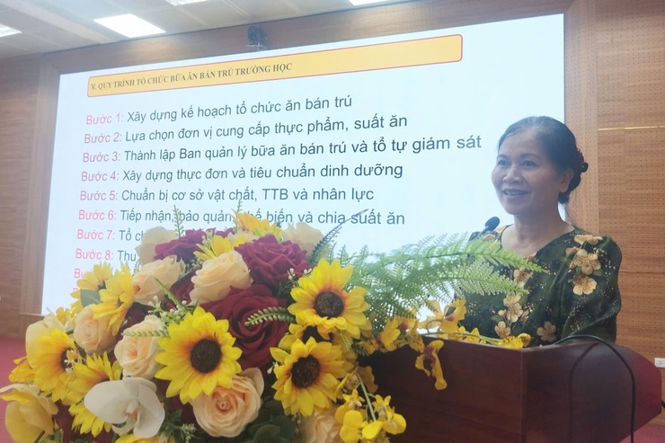 XÃ ỨNG HÒA TỔ CHỨC HỘI NGHỊ TRIỂN KHAI MÔ HÌNH TUYẾN ĐƯỜNG ĐẢM BẢO AN TOÀN VỆ SINH THỰC PHẨM NĂM 2026- Ảnh 2.