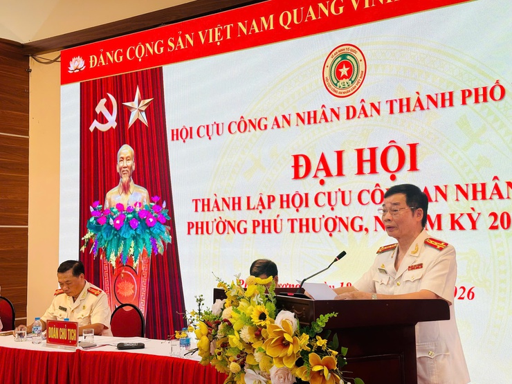 Phường Phú Thượng: Thành lập Hội Cựu Công an nhân dân phường nhiệm kỳ 2026 – 2031- Ảnh 9.