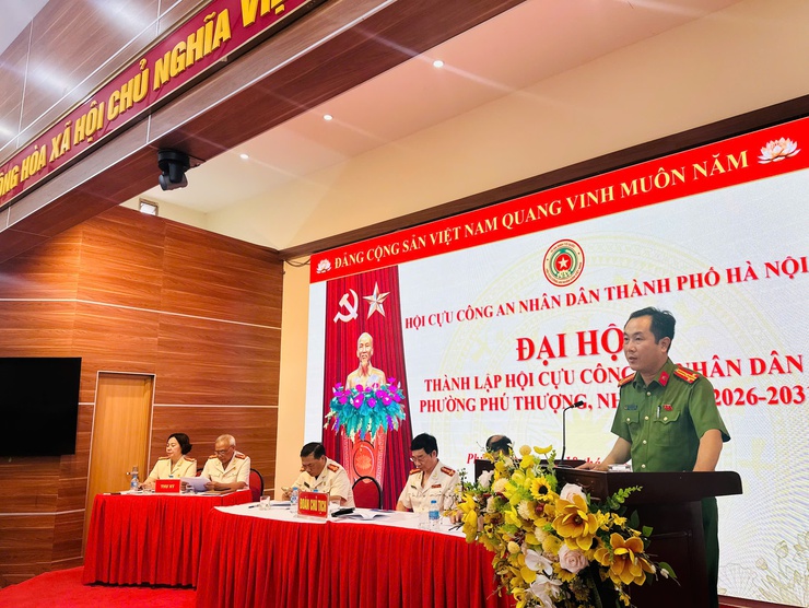Phường Phú Thượng: Thành lập Hội Cựu Công an nhân dân phường nhiệm kỳ 2026 – 2031- Ảnh 10.