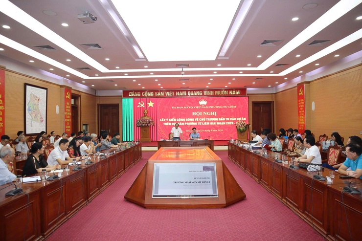 Lấy ý kiến cộng đồng đối với 9 dự án đầu tư công giai đoạn 2026-2030 trên địa bàn phường Từ Liêm- Ảnh 5.