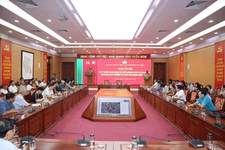 Lấy ý kiến cộng đồng đối với 9 dự án đầu tư công giai đoạn 2026-2030 trên địa bàn phường Từ Liêm- Ảnh 1.