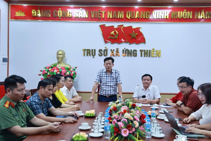 Xã Ứng Thiên tổ chức gặp mặt kỷ niệm 101 năm Ngày Báo chí Cách mạng Việt Nam và ra mắt giao diện mới Trang thông tin điện tử xã- Ảnh 4.