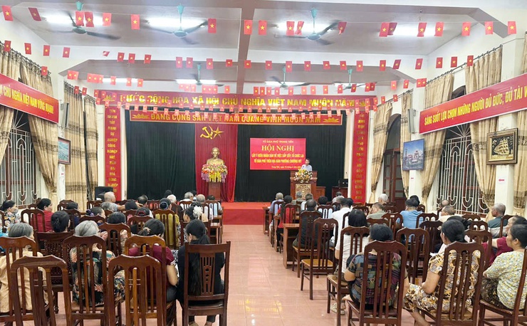 Người dân khu vực Thụy Hương đồng thuận cao với phương án sắp xếp, tổ chức lại tổ dân phố- Ảnh 1.
