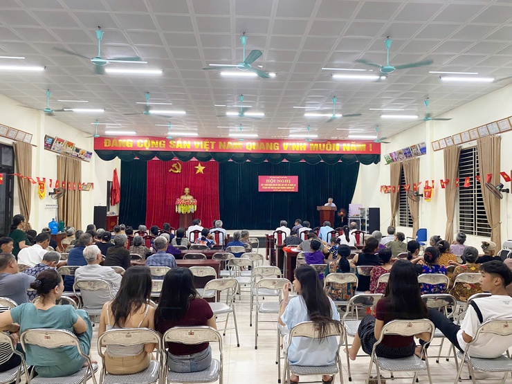 Người dân khu vực Thụy Hương đồng thuận cao với phương án sắp xếp, tổ chức lại tổ dân phố- Ảnh 2.