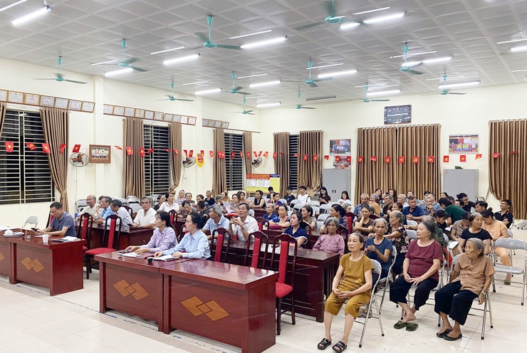 Người dân khu vực Thụy Hương đồng thuận cao với phương án sắp xếp, tổ chức lại tổ dân phố- Ảnh 4.