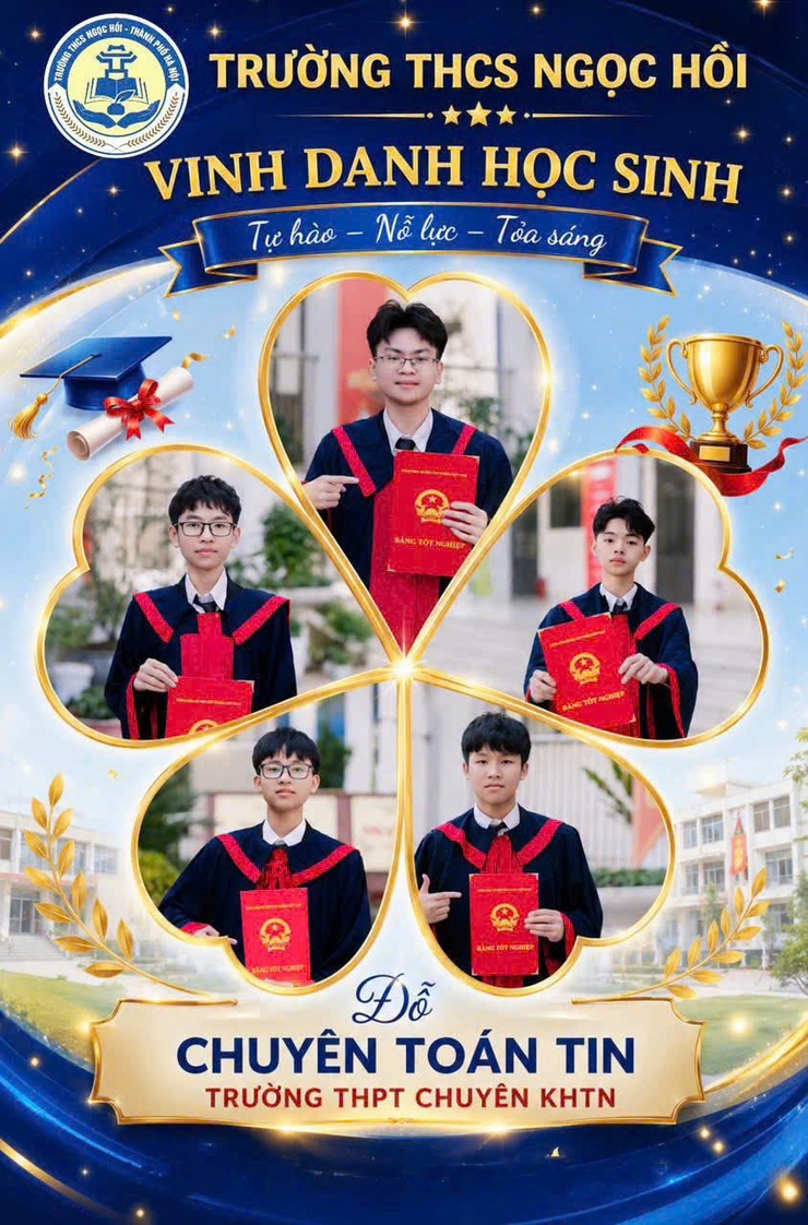 TRƯỜNG THCS NGỌC HỒI: 5 HỌC SINH XUẤT SẮC – 5 NIỀM TỰ HÀO LỚN CỦA TRƯỜNG- Ảnh 1.