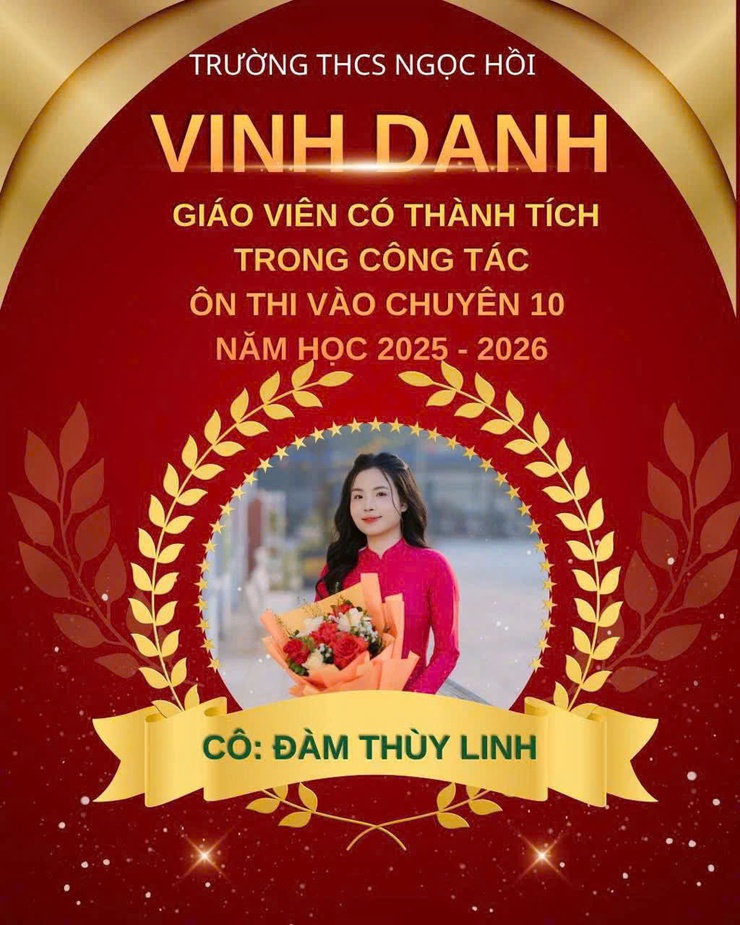TRƯỜNG THCS NGỌC HỒI: 5 HỌC SINH XUẤT SẮC – 5 NIỀM TỰ HÀO LỚN CỦA TRƯỜNG- Ảnh 2.