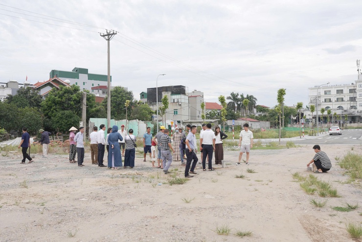 Thiên Lộc tổ chức giao đất tái định cư tại thực địa cho các hộ dân phục vụ Dự án cầu Thượng Cát- Ảnh 3.
