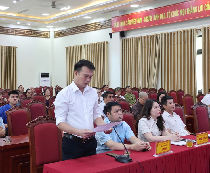 TỔ ĐẠI BIỂU HĐND THÀNH PHỐ HÀ NỘI ĐƠN VỊ BẦU CỬ SỐ 29 TIẾP XÚC CỬ TRI TRƯỚC KỲ HỌP THƯỜNG LỆ GIỮA NĂM 2026- Ảnh 5.