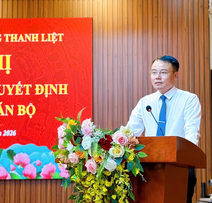 UBND phường Thanh Liệt công bố và trao quyết định về công tác cán bộ- Ảnh 7.