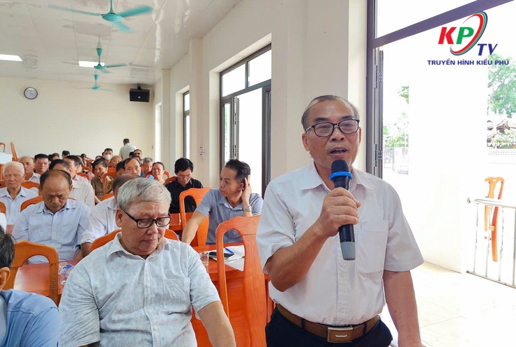 Tổ đại biểu số 4 Hội đồng nhân dân xã Kiều Phú khóa II tiếp xúc cử tri trước kỳ họp thường lệ giữa năm 2026- Ảnh 6.