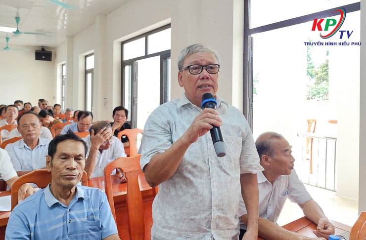 Tổ đại biểu số 4 Hội đồng nhân dân xã Kiều Phú khóa II tiếp xúc cử tri trước kỳ họp thường lệ giữa năm 2026- Ảnh 5.