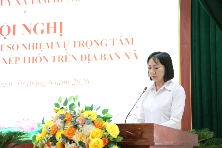 Đảng ủy xã Tam Hưng triển khai nhiệm vụ trọng tâm về sắp xếp thôn, quyết tâm thực hiện hiệu quả chủ trương trinh gọn bộ máy ở cơ sở- Ảnh 3.