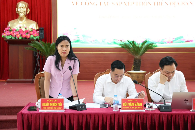 Đảng ủy xã Tam Hưng triển khai nhiệm vụ trọng tâm về sắp xếp thôn, quyết tâm thực hiện hiệu quả chủ trương trinh gọn bộ máy ở cơ sở- Ảnh 4.