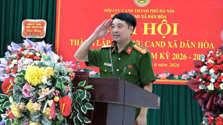 ĐẠI HỘI THÀNH LẬP HỘI CỰU CÔNG AN NHÂN DÂN XÃ DÂN HÒA LẦN THỨ NHẤT, NHIỆM KỲ 2026 – 2031
- Ảnh 11.