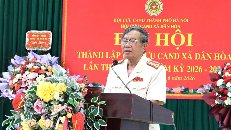 ĐẠI HỘI THÀNH LẬP HỘI CỰU CÔNG AN NHÂN DÂN XÃ DÂN HÒA LẦN THỨ NHẤT, NHIỆM KỲ 2026 – 2031
- Ảnh 9.