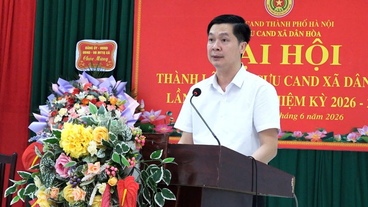 ĐẠI HỘI THÀNH LẬP HỘI CỰU CÔNG AN NHÂN DÂN XÃ DÂN HÒA LẦN THỨ NHẤT, NHIỆM KỲ 2026 – 2031
- Ảnh 10.