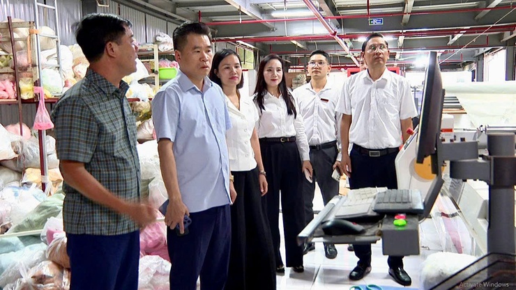 Lãnh đạo UBND xã Hát Môn làm việc với một số đơn vị sản xuất tiêu biểu trên địa bàn xã- Ảnh 2.