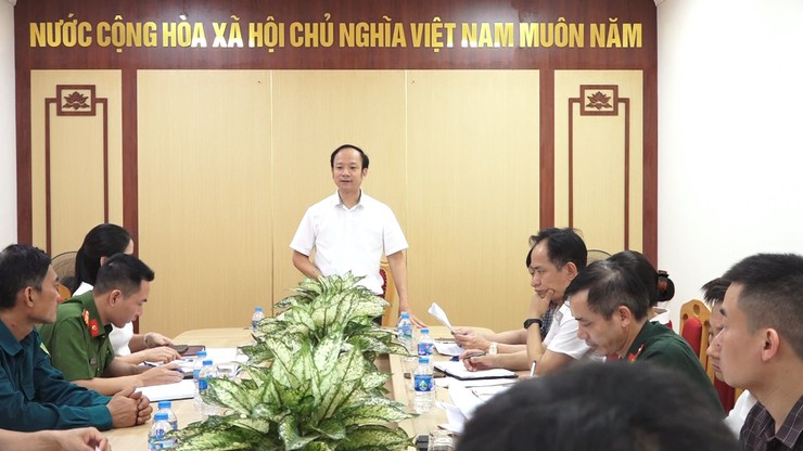 Xã Vật Lại thống nhất giải quyết điểm nghẽn về trật tự đô thị trên địa bàn xã- Ảnh 1.