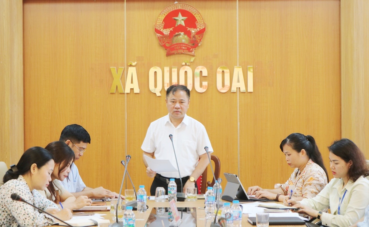 Xã Quốc Oai triển khai phương án sắp xếp thôn trên địa bàn- Ảnh 11.