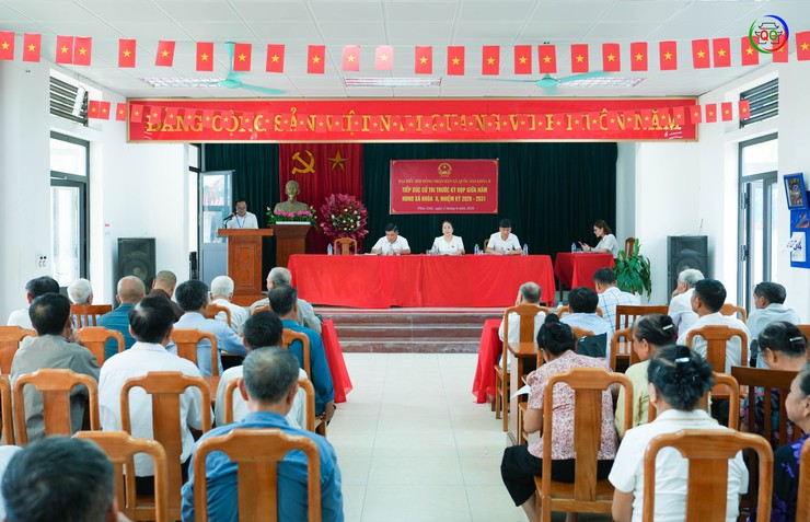 TỔ ĐẠI BIỂU SỐ 01 HĐND XÃ QUỐC OAI TIẾP XÚC CỬ TRI TRƯỚC KỲ HỌP THƯỜNG LỆ GIỮA NĂM 2026- Ảnh 1.